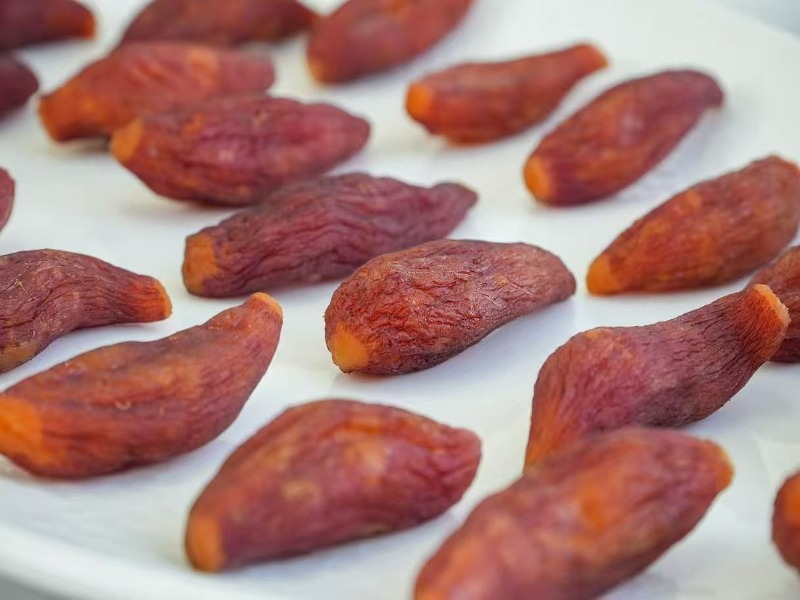Skinned Dried Sweet Potato