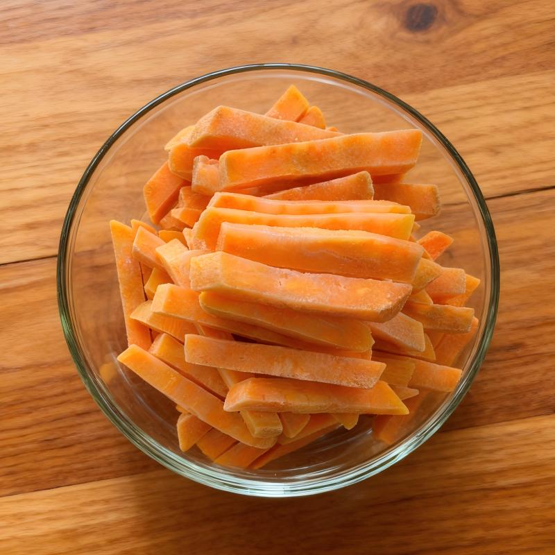 #Frozen Sweet Potato Sticks