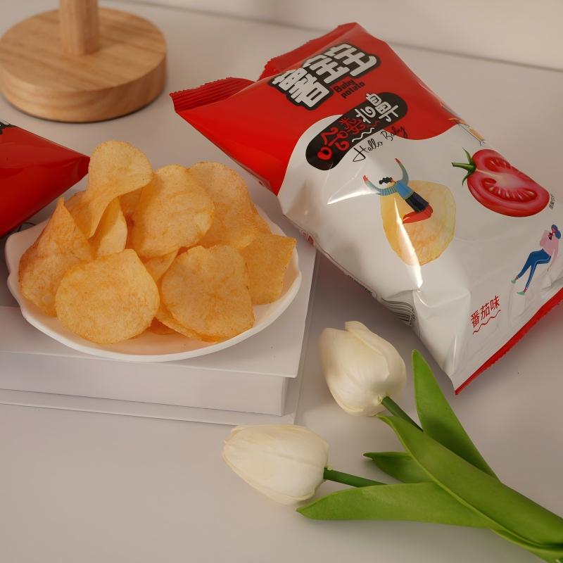 Ketchup Flavor Potato Chips Ketchup Flavor Potato Chips