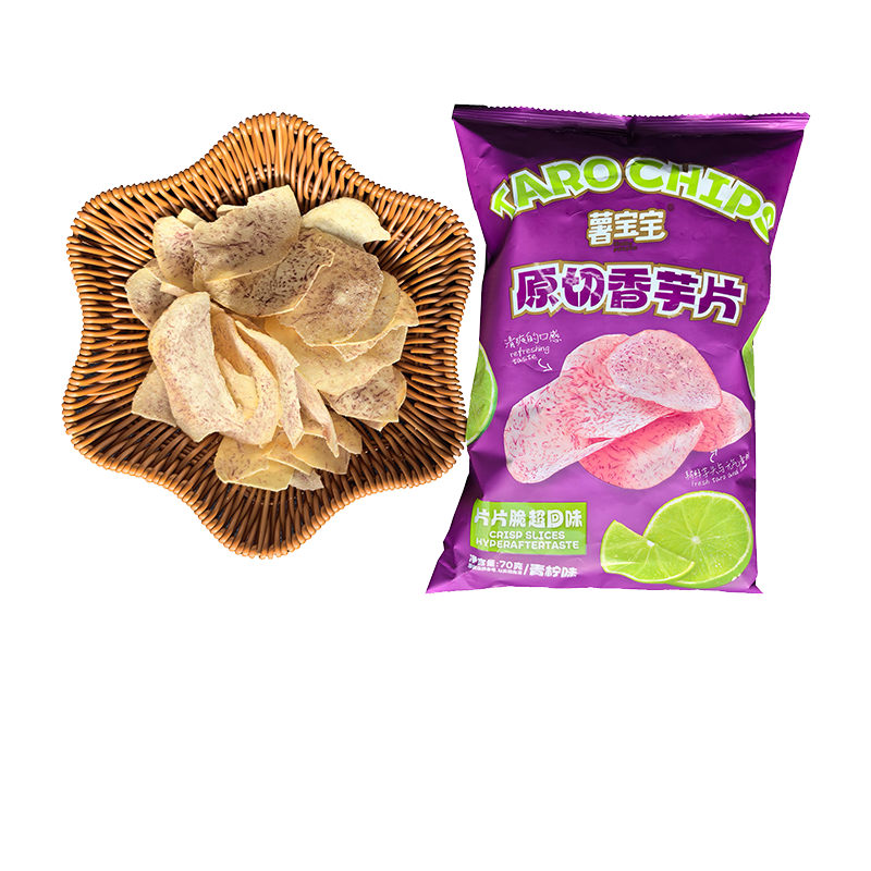 Original-Cut Taro Chips OEM Factory