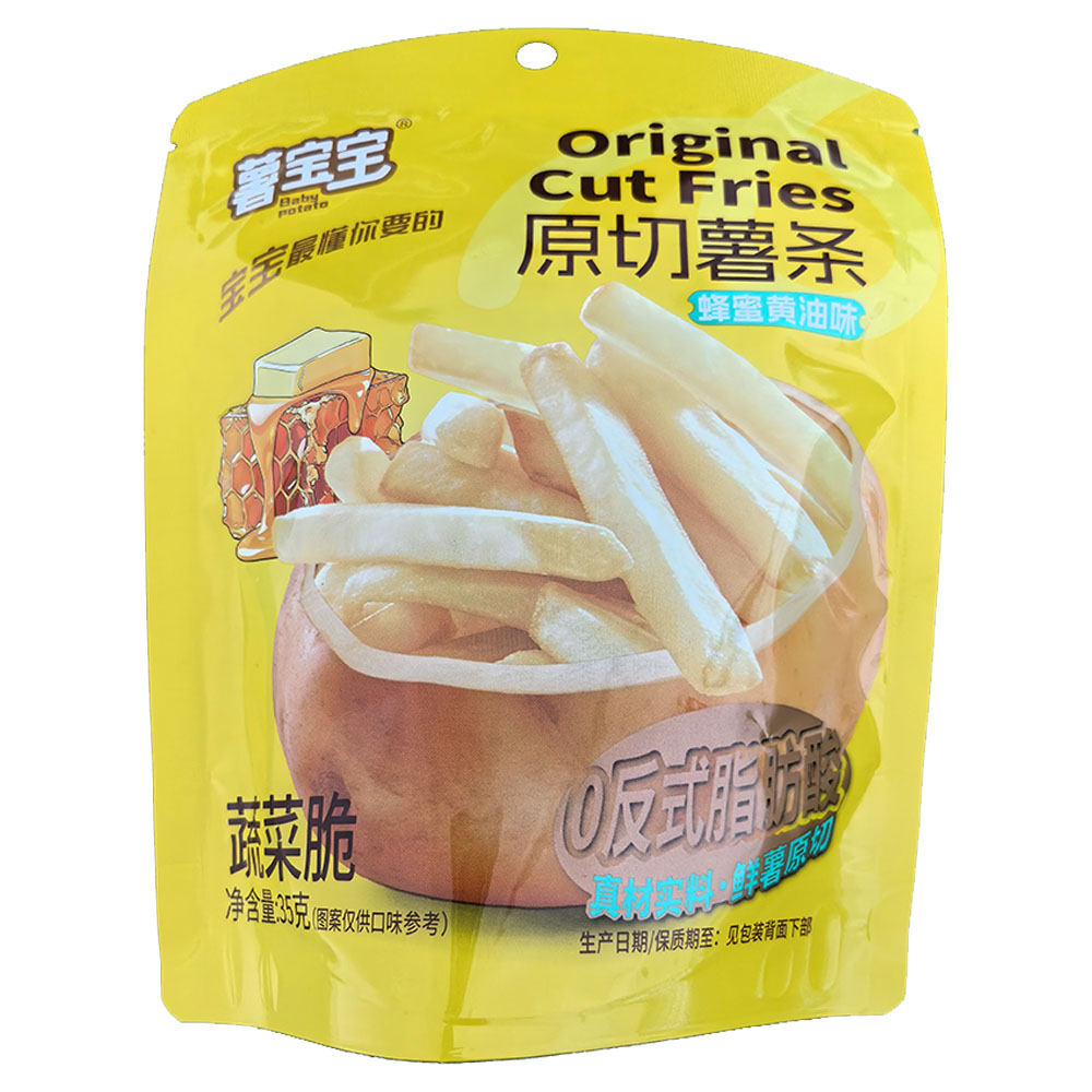 #Honey Butter Flavor Potato Sticks