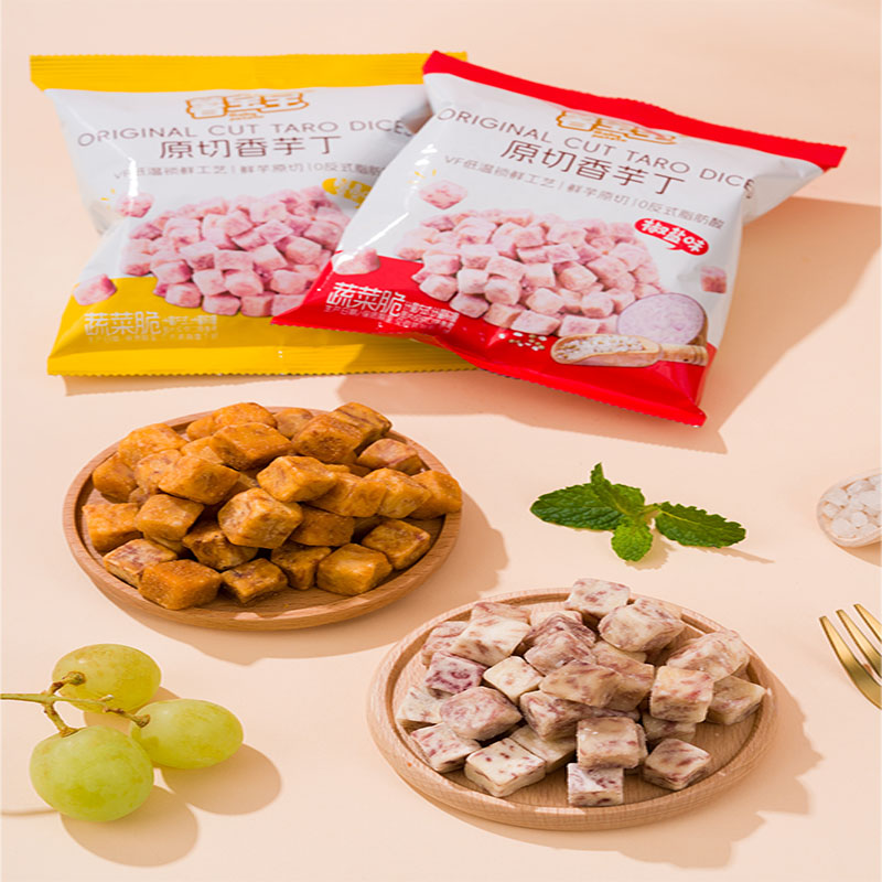 인기 상품 타로 스낵, VF 타로 스낵, 타로 다이스, 바다&짭짤한 맛 타로 큐브